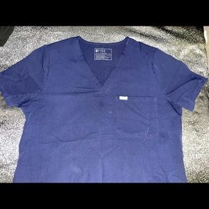 FIGS Navy Blue scrub set size XL